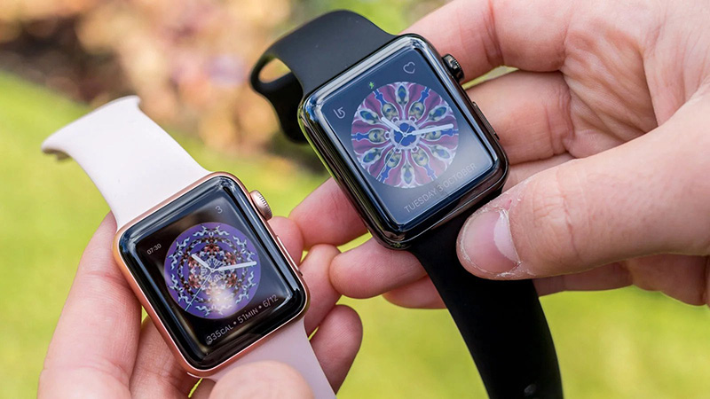 So sánh Apple Watch S2 và S3