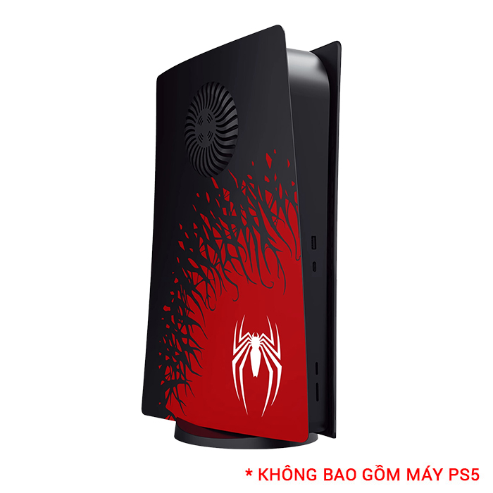 Ốp bọc máy PS5 Digital Cover Plate With Heat Vent - Marvel's Spider-Man 2