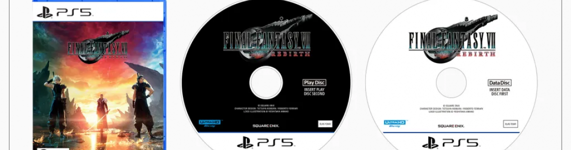 Hàng Loạt Đĩa Final Fantasy VII Rebirth Bị In Lộn Hình Trên Đĩa