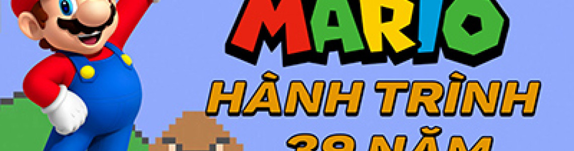 Hành Trình 39 Năm Của Mario : Tựa Game Bất Bại Của Nintendo