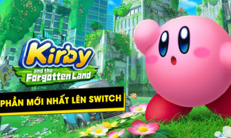 Kirby trở lại trong tựa game phiêu lưu mới dành cho Switch