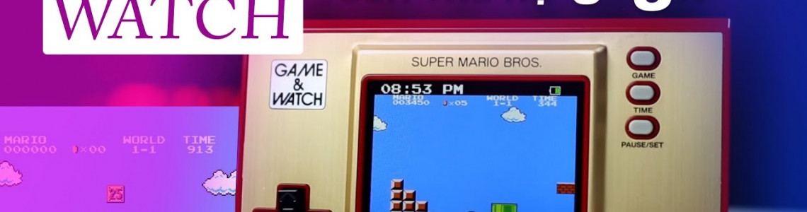 Cận cảnh máy Game & Watch: Super Mario Bros Limited Edition | Thế giới riêng của Nintendo