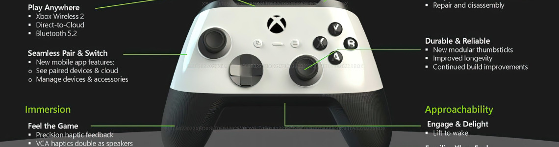 Tay Cầm Xbox Mới Với Haptics Giống DualSense Vẫn Đang Được Phát Triển