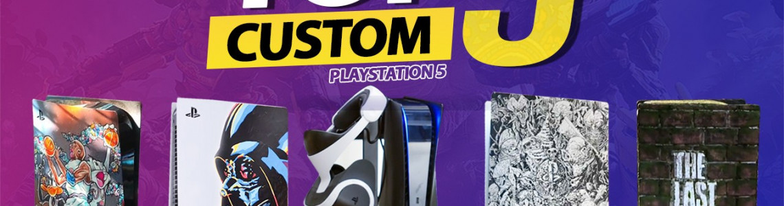 Điểm danh những phiên bản máy PS5 custom cực ấn tượng