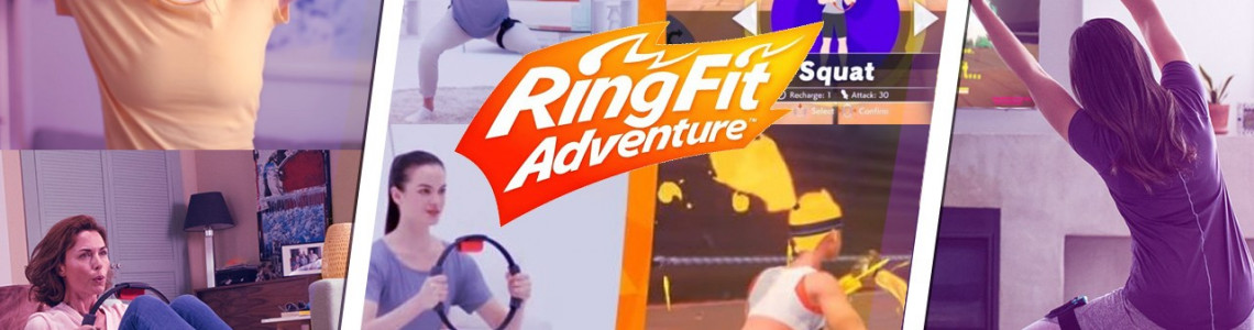 Tập thể dục tại nhà trong mùa dịch với chi phí siêu rẻ cùng Nintendo Ring Fit Adventure