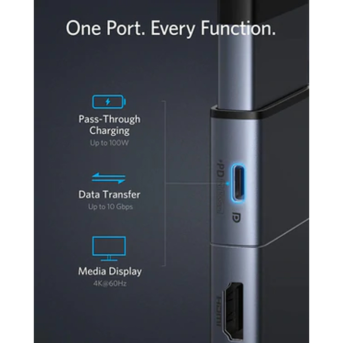 Anker PowerExpand Direct 9-in-2 USB-C PD Media Hub A8384