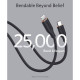 Anker PowerLine III Flow USB-C to Lightning Cable 6FT/1.8M - Black A8663