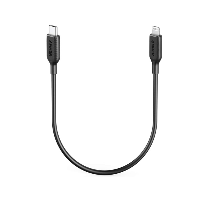 Anker PowerLine III USB-C to Lightning Cable 1FT/0.3M - Black A8831