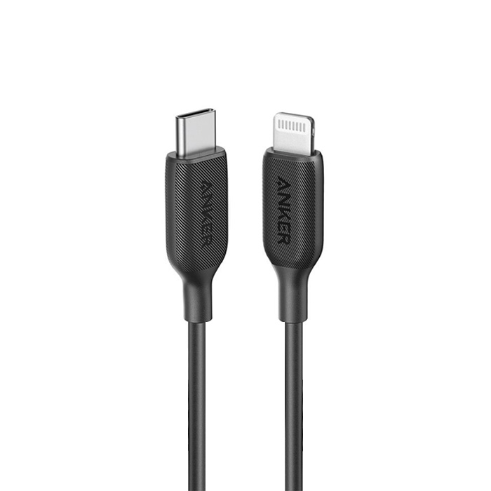 Anker PowerLine III USB-C to Lightning Cable 3FT/0.9M - Black A8832