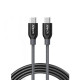 Anker PowerLine+ USB-C to USB-C Gen 2 Cable 3FT/0.9M - Black A8187