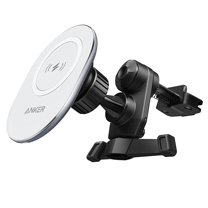 Anker PowerWave Magnetic Car Mount Charger with 4FT/1.2M USB Type C to Type C Cable