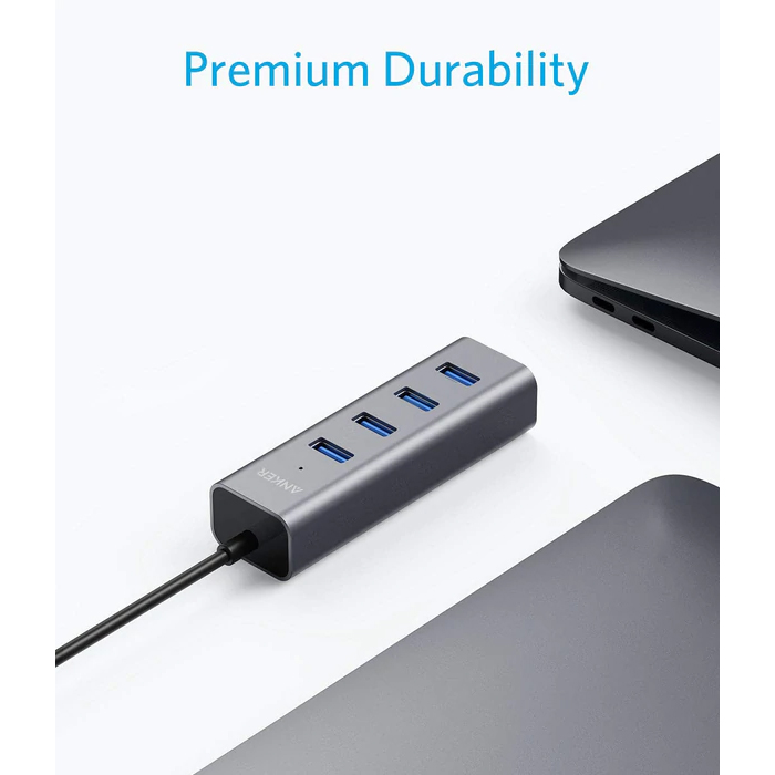 Anker USB-C with 4 USB 3.0 Ports A83050A1