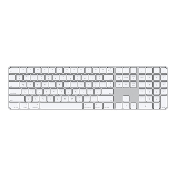 Apple Magic Keyboard with Touch ID and Numeric Keypad - Silver