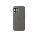 Apple Silicon Case with MagSafe for iPhone 16 - Stone Gray