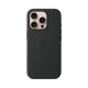 Apple Silicon Case with MagSafe for iPhone 16 Pro - Black