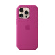 Apple Silicon Case with MagSafe for iPhone 16 Pro - Fuchsia