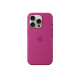 Apple Silicon Case with MagSafe for iPhone 16 Pro - Fuchsia