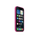 Apple Silicon Case with MagSafe for iPhone 16 Pro - Fuchsia