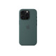 Apple Silicon Case with MagSafe for iPhone 16 Pro - Lake Green