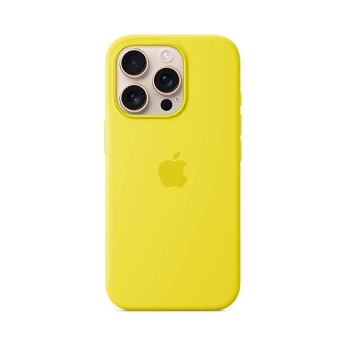 Apple Silicon Case with MagSafe for iPhone 16 Pro - Starfruit