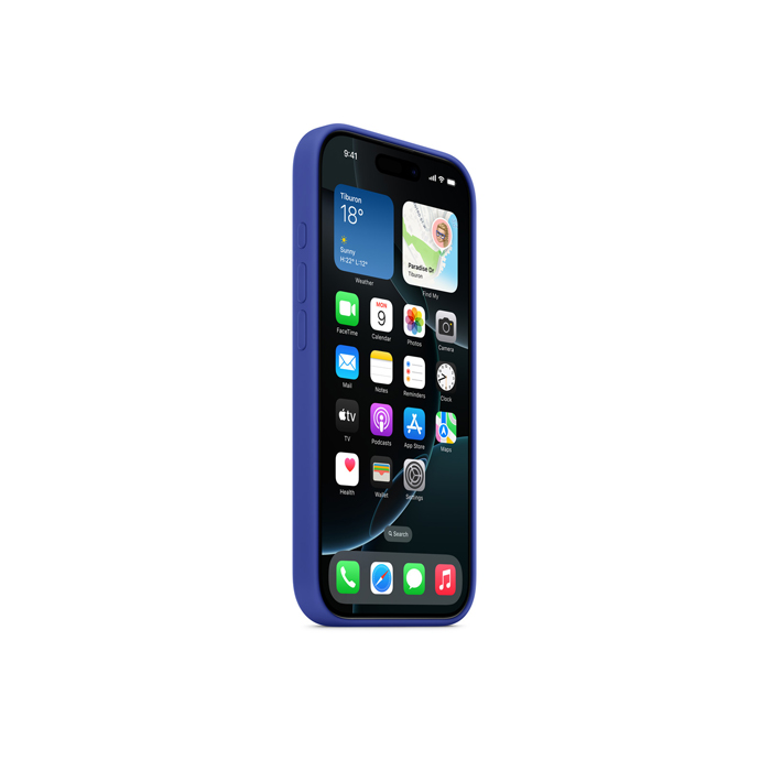 Apple Silicon Case with MagSafe for iPhone 16 Pro - Ultramarine