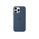 Apple Silicon Case with MagSafe for iPhone 16 Pro Max - Denim