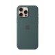 Apple Silicon Case with MagSafe for iPhone 16 Pro Max - Lake Green