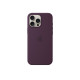 Apple Silicon Case with MagSafe for iPhone 16 Pro Max - Plum