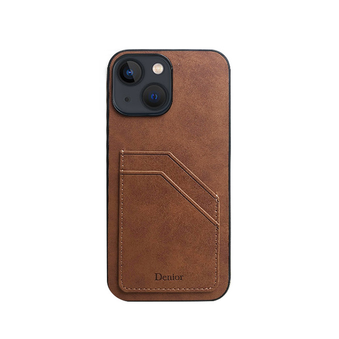 Denior Case iPhone 13 - Brown