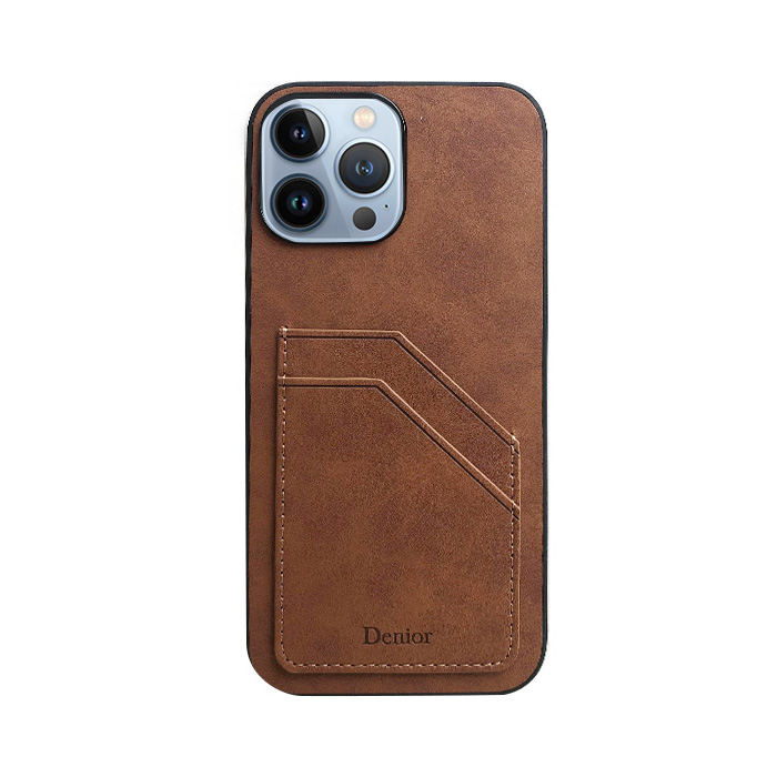 Denior Case iPhone 13 Pro Max - Brown