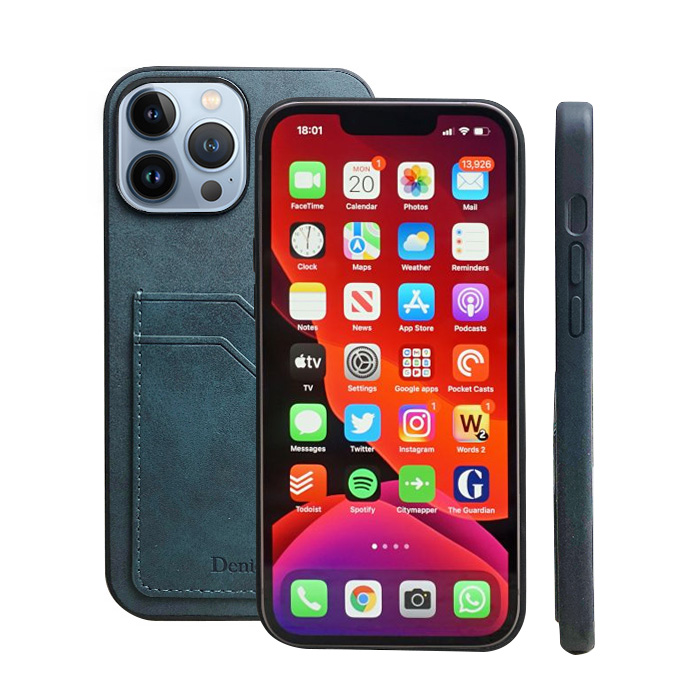 Denior Case iPhone 13 Pro Max - Dark Blue