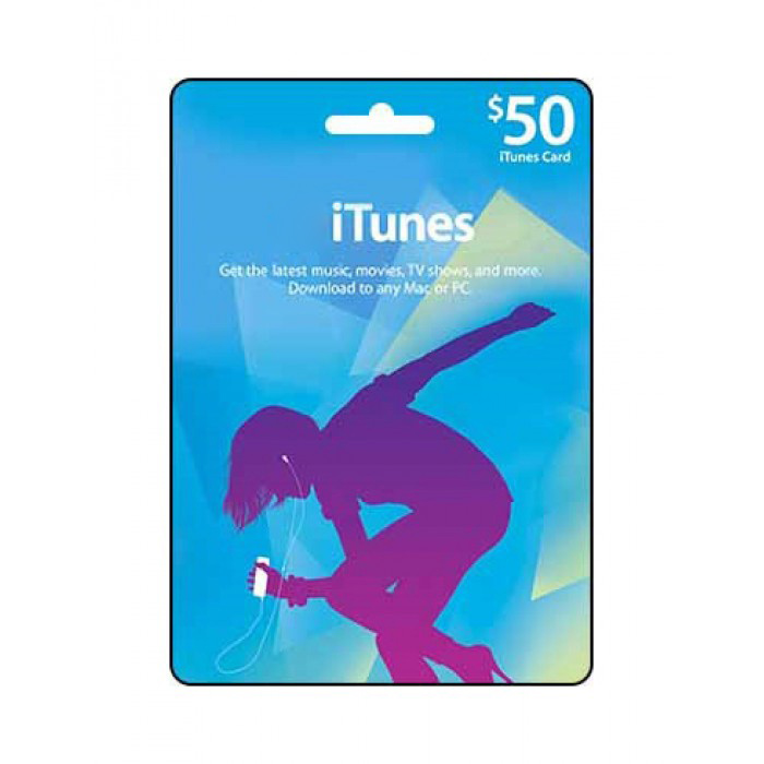 iTunes Gift Card 50$ US