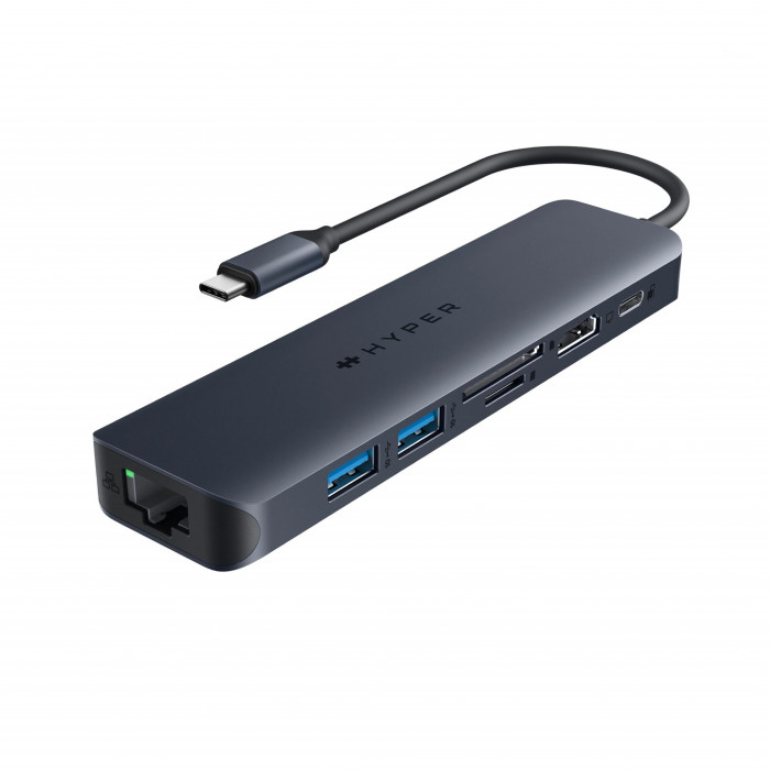 HyperDrive Next 7-in-1 Port USB-C Hub For Laptop/Macbook - HD4003GL