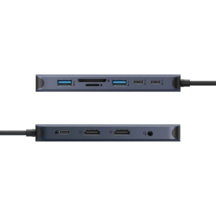 HyperDrive Next 11 Port Dual 4K60Hz HDMI USB-C Hub For Laptop/Macbook - HD4006GL