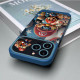 Silicon Case Mario For iPhone 15 Pro Max - Blue