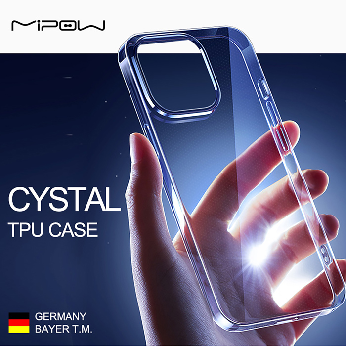 Case Mipow Soft Silicon Transparent For IPhone 14 Plus (Germany Material)