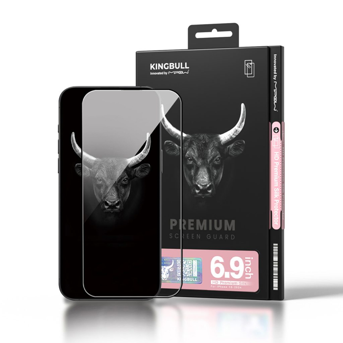 Dán Cường Lực iPhone 16 Pro Max Mipow Kingbull Premium Silk HD