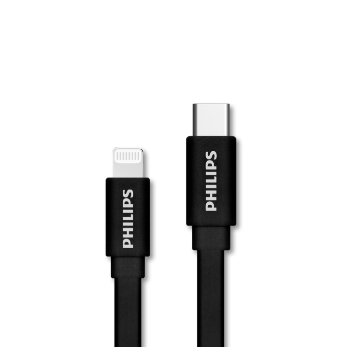 Philips - USB-C To Lightning MFI 1.2M - DLC9543