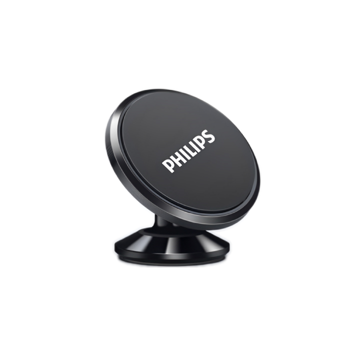 Philips - Car Mount Smartphone Holder Magnet + Aluminum Alloy +Silic - DLK9215