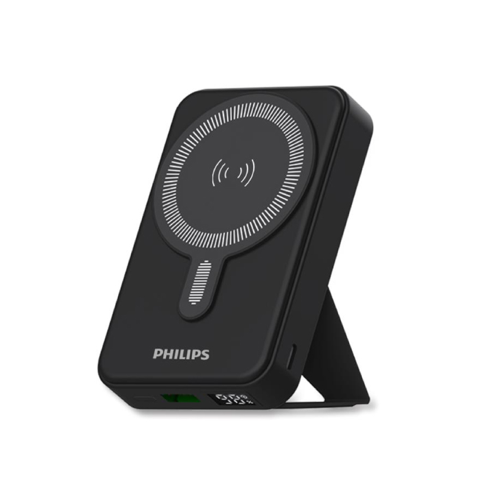 Philips - Magsafe Wireless Charger Power Bank With Stand 10.000mAh - DLP9859