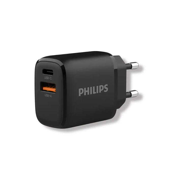 Philips Wall Charger PD25W+QC3.0 - DLP4327C