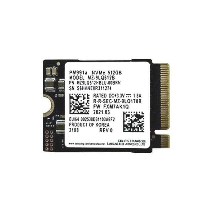 Ổ cứng SSD Samsung PM991A M2-PCIe NVMe 2230 1TB