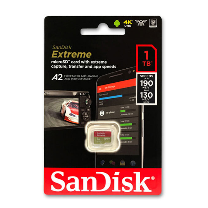 Sandisk Extreme MicroSD UHS-I - 1TB