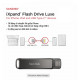 USB OTG Sandisk iXpand Flash Drive Luxe USB-C to Lightning for iPhone iPad 128GB