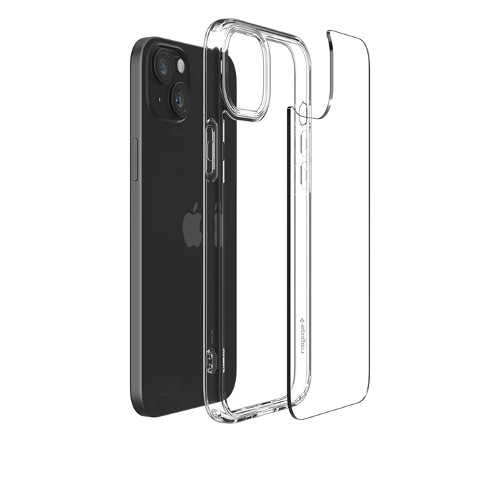 Case Spigen Ultra Hybrid iPhone 15 6.1 Inch 2023 - Crystal Clear