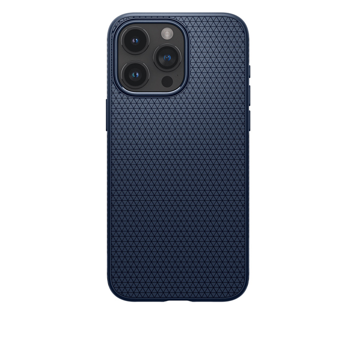 Case Spigen Liquid Air iPhone 15 Pro Max 6.7 Inch 2023 - Navy Blue