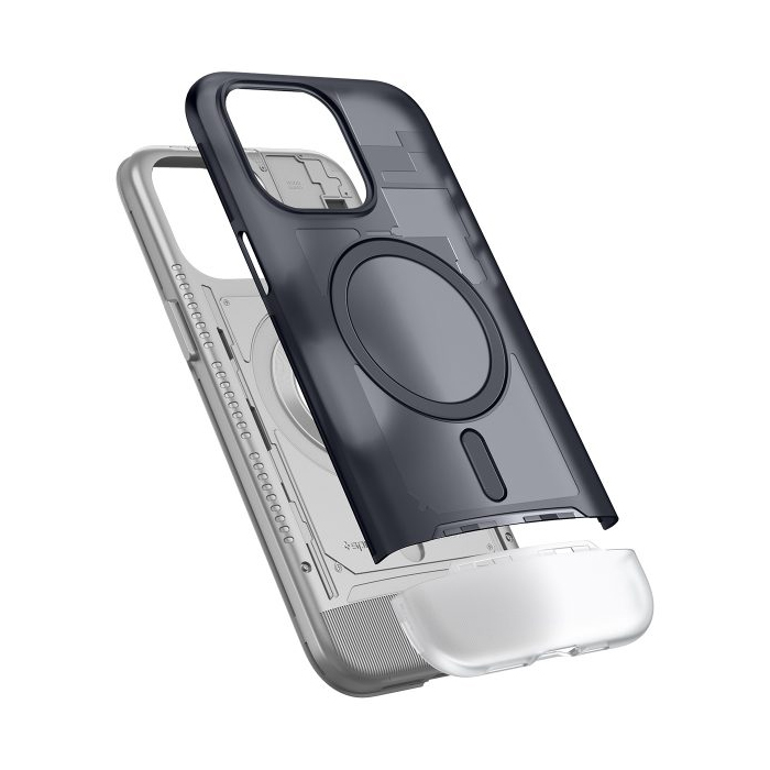 Case Spigen Classic C1 MagFit iPhone 15 Pro Max 6.7 Inch 2023 - Graphite