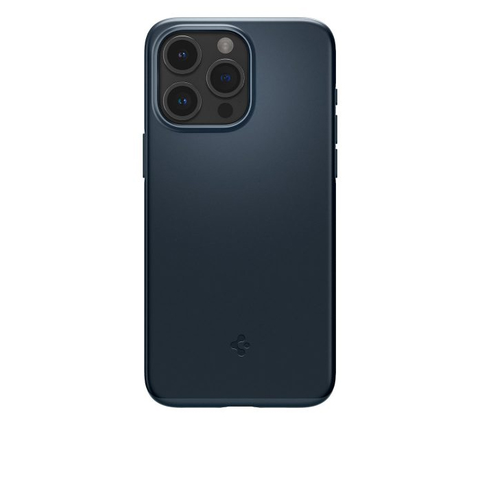 Case Spigen Thin Fit iPhone 15 Pro Max 6.7 Inch 2023 - Metal Slate