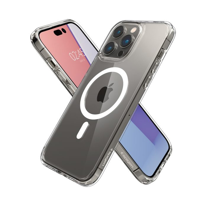 Case Spigen Crystal Hybrid Magfit For IPhone 14 Pro Max
