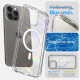 Case Spigen Crystal MagFit iPhone 15 Pro Max 6.7 Inch 2023 - White